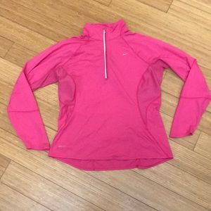 Nike Half-Zip pullover mesh inlay reflective